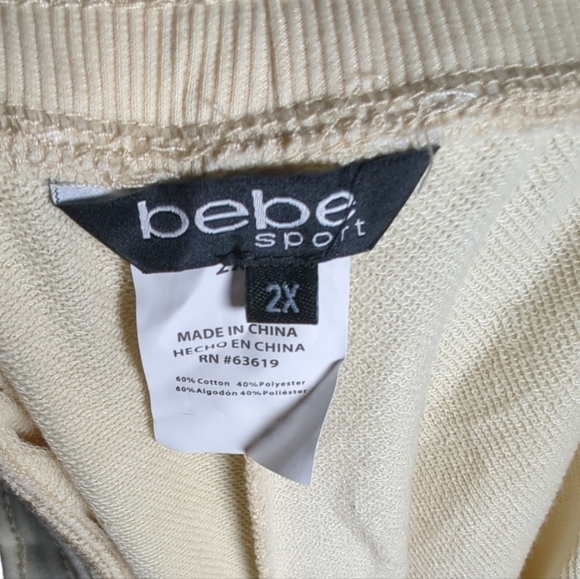 NWT Bebe Sport Neon Lites joggers Size 2X - Picture 4 of 10